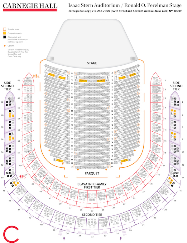 Stern Perelman Seating Chart