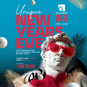 Unique New Year’s Eve at G-Gallery