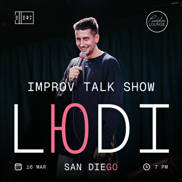 "L Ю D I" improv talk show 