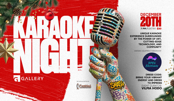 KARAOKE NIGHT AT G-GALLERY 