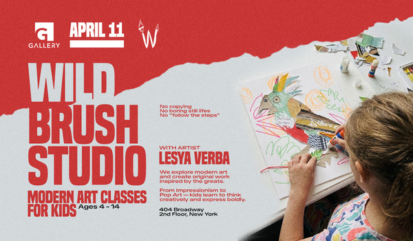WILD BRUSH STUDIO WITH LESYA VERBA