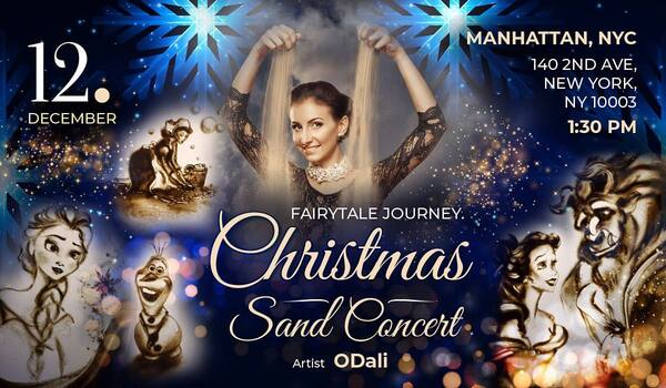 Live Sand Animation Show "A Journey Through Holiday Tales"