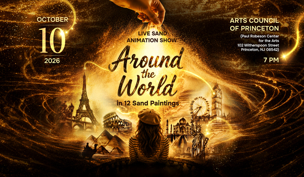 Live Sand Animation Show "AROUND THE WORLD IN 12 SAND PAINTINGS"