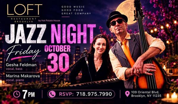 Jazz Night and $1 Oysters at LOFT