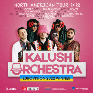 Kalush Orchestra North American Tour