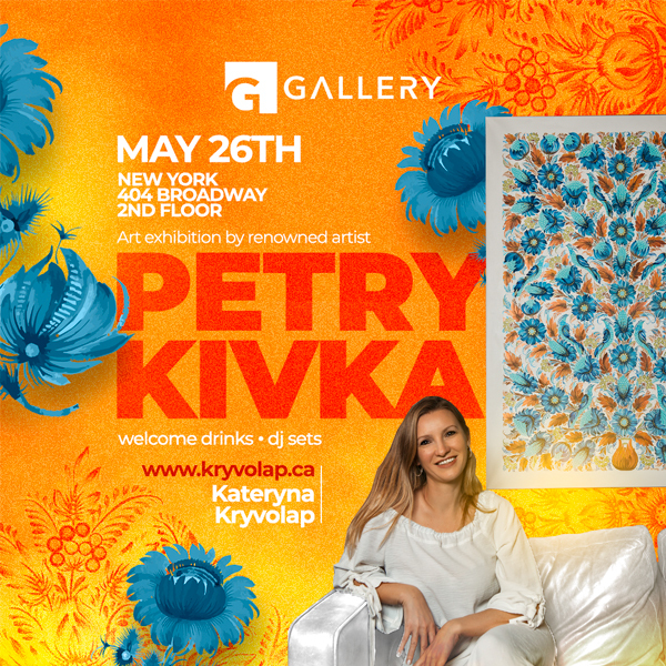 PETRYKIVKA art exhibition by Kateryna Kryvolap