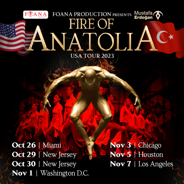 Fire of Anatolia USA Tour 2023