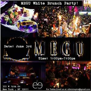 Megu White Party Brunch