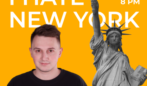 Комедийнoe шоу в Бруклине "I hate New York"